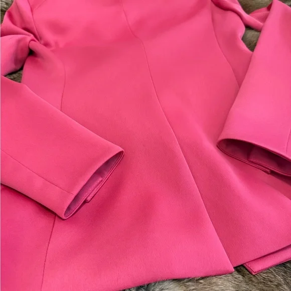 Veronica Beard Miller Dickey Blazer Hibiscus - Picture 15 of 16